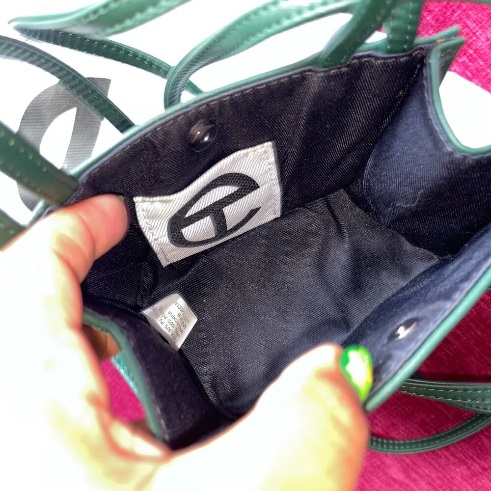 Telfar Small Shopping Bag — Dark Olive - Picture 3 of 3
